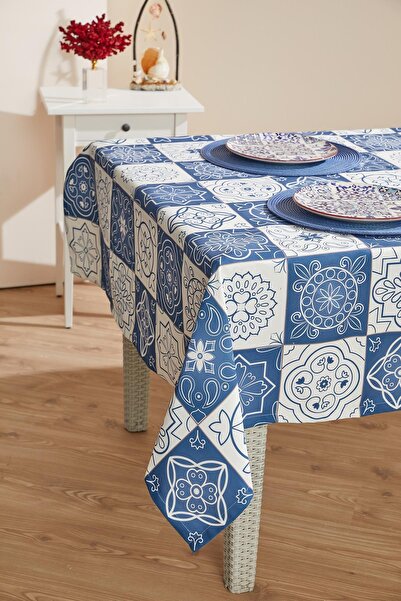 AYSHOME Tile Pattern Stain-Proof Tablecloth