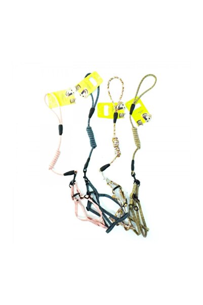 CaDoPet 1 Cm Kumaş Bel Tasma Takım