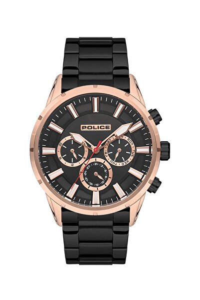 Police ساعة يد رجالية سوداء Pl.15521jsr/02m