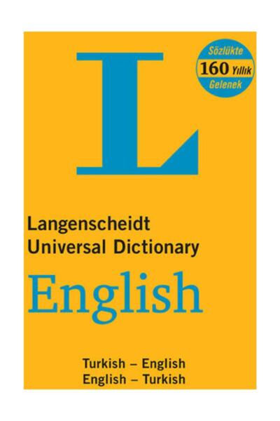 Genel Markalar Langenscheidt’s Universal Dictionary English - Turkish / Turki...