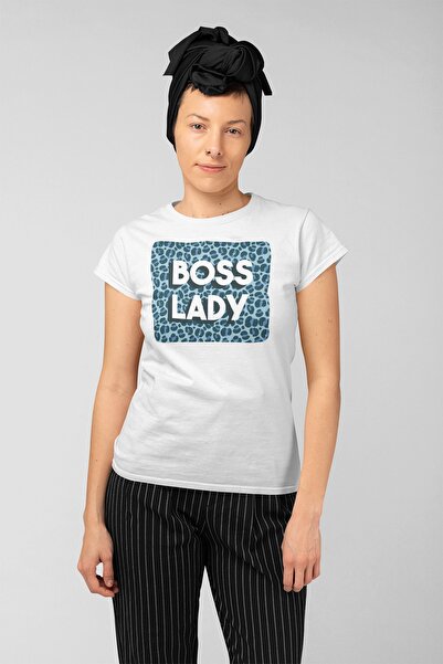 ErTaPassage Γυναικείο μπλουζάκι Beyaz Hanım με τύπωμα - T337577