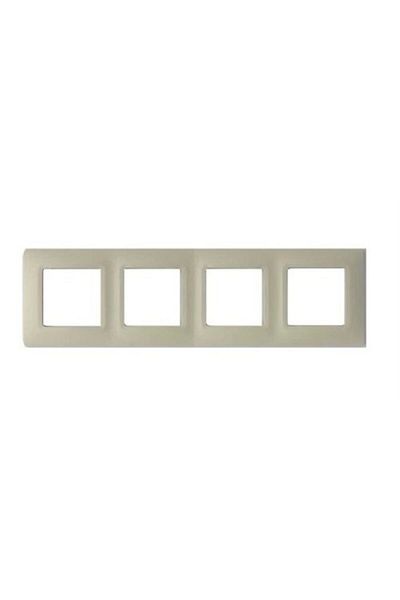 Legrand 767345   Salbei Beige Five Horizontal Frame 3245067673454   Pack of 5
