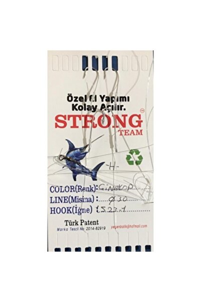 Strong Team Hazır Çinekop Hırsızlı Deniz Iğne Takımı (1523 Serisi)