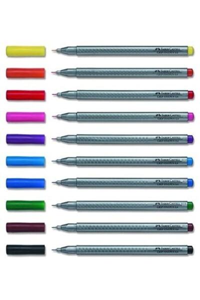 Faber Castell Fineliner 10'lu 0,4mm Set