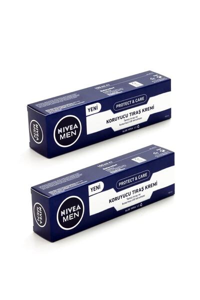 NIVEA Tıraş Kremi 100 Ml. Koruyucu X 2 Adet