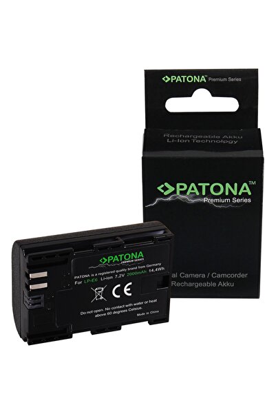 Patona Κορυφαίας ποιότητας μπαταρία LP-E6 2000mAh συμβατή με Canon EOS 5D -1212