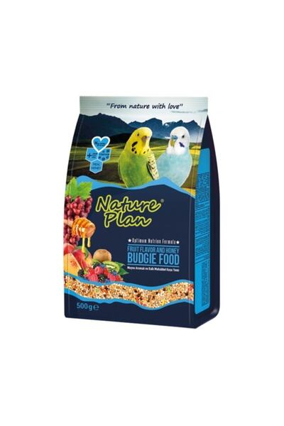 Nature Plan Meyve Aromalı ve Ballı Muhabbet Kuşu Yemi 500 gr