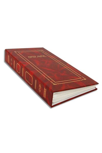 GünTech 10x15 300 Luxury Leather Φωτογραφικό Άλμπουμ Claret Red