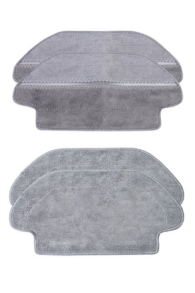 BLC Filtre Xiaomi Mi Vacuum Mop Pro - Viomi V2, V3 Robot Vacuum Cleaner Compatible Mop Fiber Cloth, 4 Pack