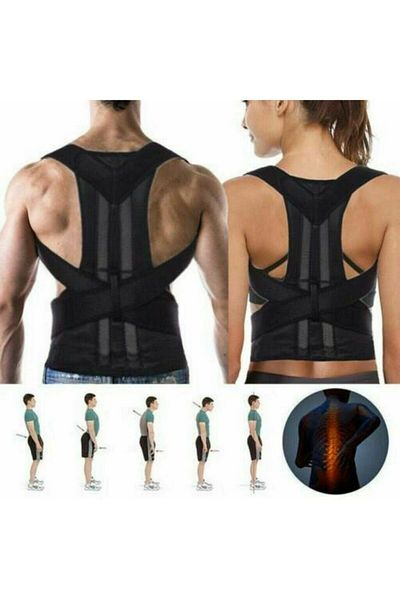 Ankaflex Corset for Upright Posture, Waist, Back, Shoulder Pain, Hunchback Prevention Support Apparatus