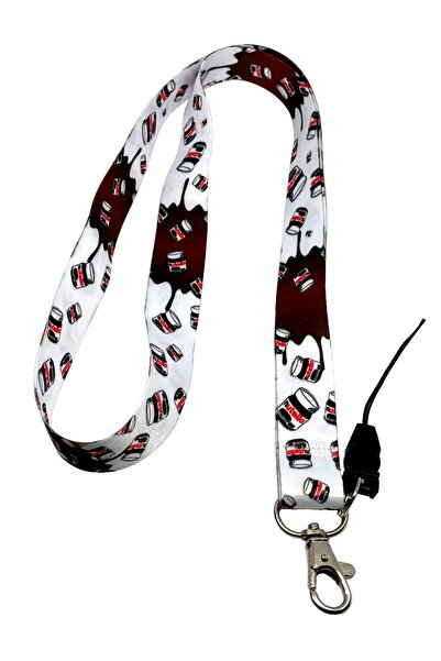 StormiStoretr Frânghie pentru gât Nutella și curea pentru telefon