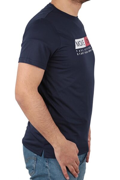 Kinetix Синя чоловіча футболка SN325 HANSEL - 100583282