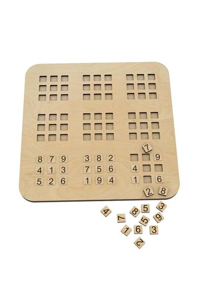 Ankebut لعبة سودوكو خشبية 25*25 سم