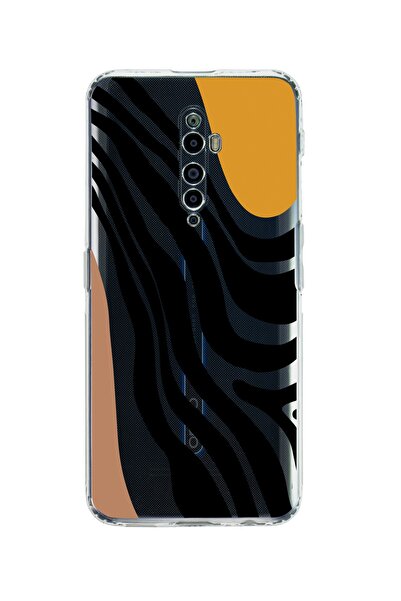 mooodcase Oppo Reno 2z Modern Art Şeffaf Telefon Kılıfı
