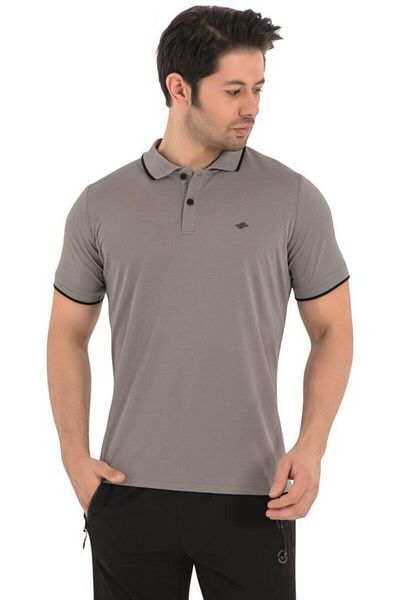 Crozwise Men's Polo Neck Dri-fit T-shirt
