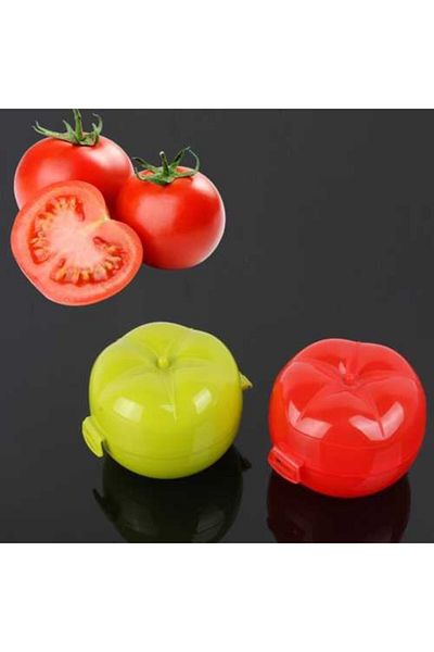 İndiriminVar 2 Lunch Boxes - Locking Lid and Tomato Shaped Storage