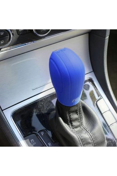 OTOBİR Vw Seat Skoda Golf Leon Dsg Silicone Gear Shift Case Blue