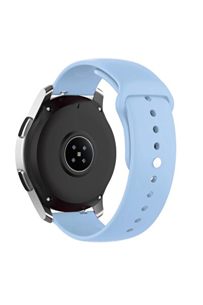 Genel Markalar Xiaomi Mi Watch Uyumlu Açık Mavi Kordon 22 mm