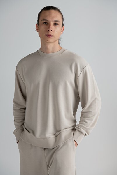 Eoselio Limited Edition Lightweight Unisex Sweatshirt Lte-03 Stone