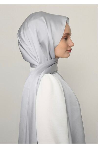 ALLURİNG THE BETTER ONE شالات كريستال رمادية