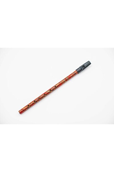 Generation Irlanda Flütü - D (re) Boho Whistle Desenli, Kırmızı