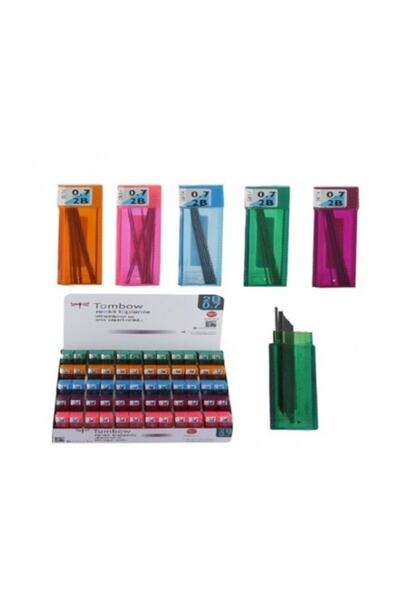 Tombow 07 Renkli Tüplerde Siyah Uç 12 Li Paket