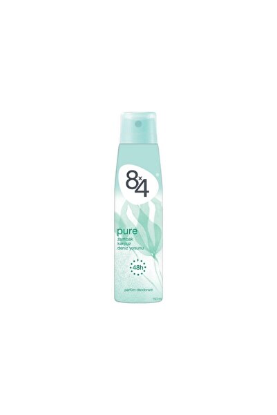 8x4 Pure Sprey Deodorant 150 ml Kadın