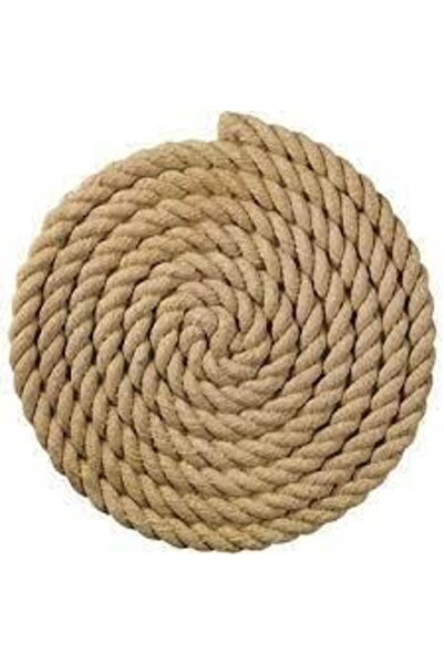 EBA 12 Mm 80 Metre Jüt Halat Ip Dekoratif Hasır Ip Kendir