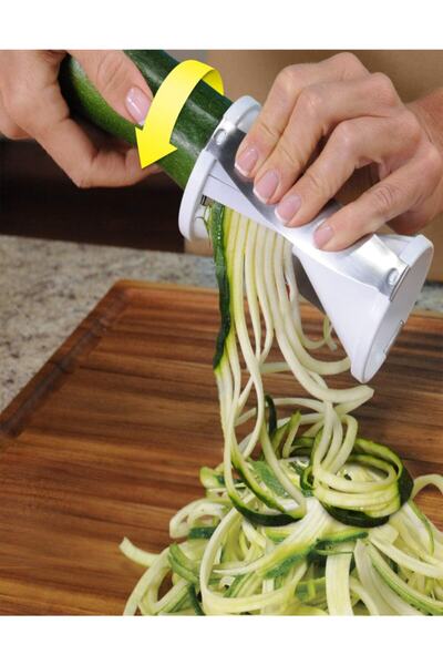 BlackFit Vegetti Slicer Spiral Sebze Doğrayıcı Fit Sebze Doğrayıcı
