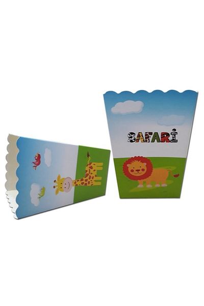 Partimarka Safari Party Corn Boxes