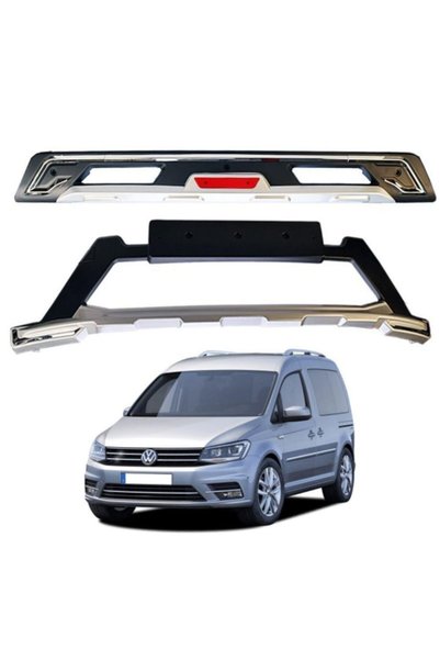 Carmind Volkswagen Caddy Için Ön Arka Tampon Koruma 2016-2020