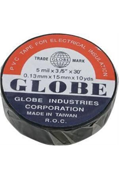 Mykablo Globe Electric Tape Μαύρη 1τμχ