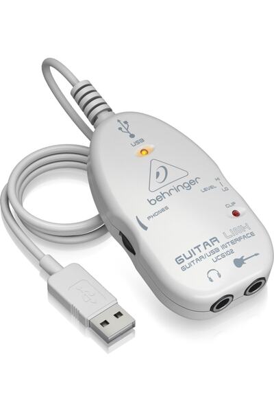 Behringer Ucg102 Gitar/usb Ses Kartı Jak Girişli