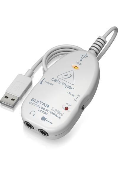 Behringer Ucg102 Gitar/usb Ses Kartı Jak Girişli