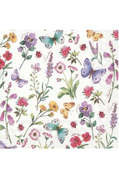 ihr made with love Summer Flowers Whıte