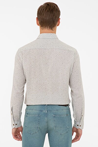 Pierre Cardin Haki Regular Fit Gömlek