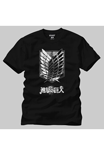 Crazy Атака Титанів Гранж Лого Чоловічий Футболка