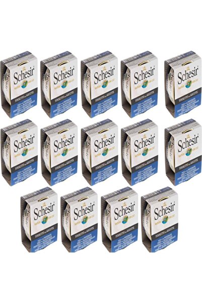 Hill's Schesir ton Balıklı Ve Ringa Balıklı Yetişkin Kedi Konservesi 85 Gr X ...