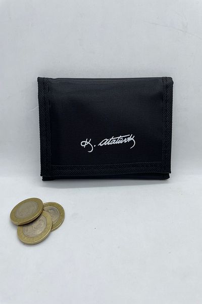 MENİSE Ataturk Signed Velcro Wallet