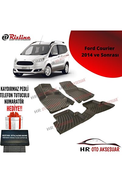 Rizline Hroto Ford Courier 2014 Sonrası 3d Havuzlu Paspas