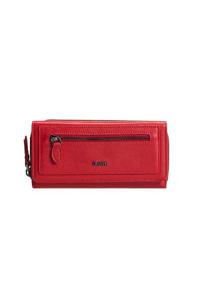 Grande 2636 Model Red Leather Women's Wallet