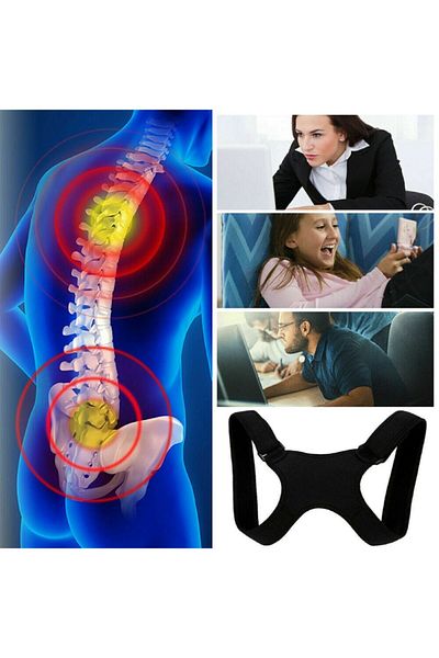 Ankaflex Upright Posture Corset Waist Back Pain Support Corset Spine Posture Corrector Apparatus To Prevent Hunching