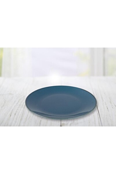 Keramika 6 Lı Tabak Ege Servıs 26 Cm Reaktıf Mc Artıstık Brush Bıskuvı Fıle N7 A