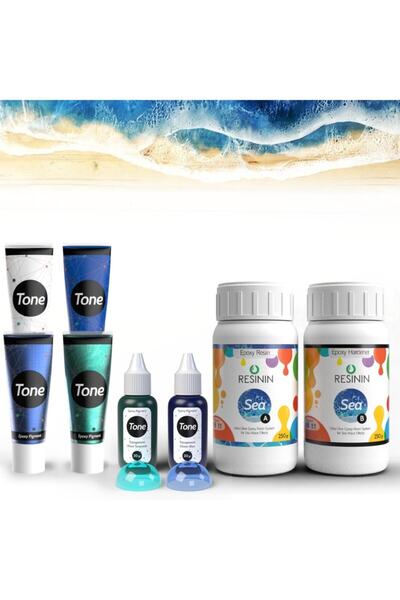 Resinin S04 Ocean Art Epoksi Seti Reçine Pigment