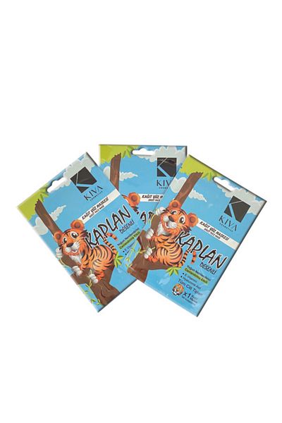 Kiva 3 Tiger Patterned Face Mask with Revitalization Effect