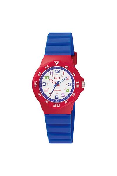 Q&Q Vr19j010y Waterproof Children's Wristwatch with Numbers