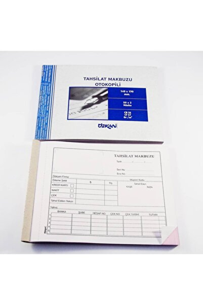 ÖZKAN Tahsilat Makbuzu Otokopili 50*2 12'li