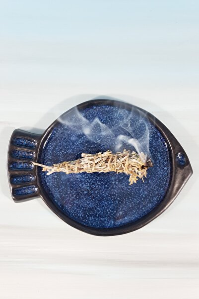 Relax Ceramic El Yapımı Seramik Balık Tabak