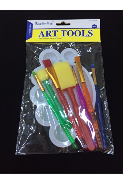 Keep Smiling Small Pallet Brush Set of 7