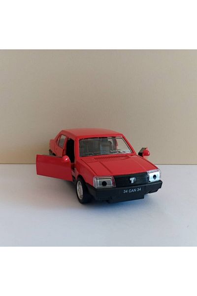 CAN OYUNCAK Pull Drop Tofas Şahin Metal Model Vehicle Moon Star Red